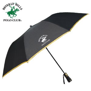 폴로 2단 뽄지 로고 바이어스 자동 우산